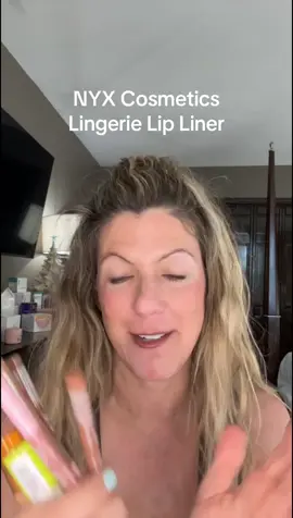 NYX Cosmetics Lip Lingerie Lip Liner.  Sculpt and stain your lips! @NYX Professional Makeup #nyxcosmetics #nyxcosmeticspartner #beauty #lipliner #tiktokshop 