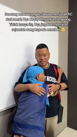 Seorang nenek yang ketahuan menjarah AC dari rumah Uya Kuya, dimaafkan langsung. Tidak hanya itu, Uya juga memberikan sejumlah uang kepada nenek ini🥺 #rumahuyakuya #uyakuya #cintakuya #uyakuyatv 