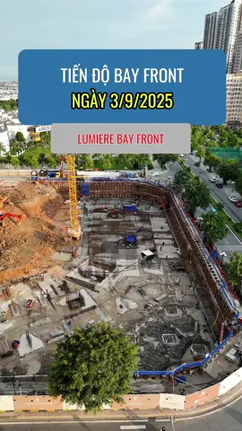 Tiến độ chung cư Masteri Lumiere Bay Front OCP ngày 3/9/2025. #dactran #batdongsan #vinhomesoceanpark #chungcu #bayfront 