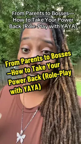 Ever lost your voice with a parent, lover, boss, or even your own kids? 👀 Let me show you how to take your power back—through role-play. From clapbacks to calm boundaries, pick your flavor… but either way, stop letting people narrate your life for you. 👑✨ #Y#YayasWorld777T#TakeYourPowerBackE#EnergyNeverLiesBoundariesArePower 