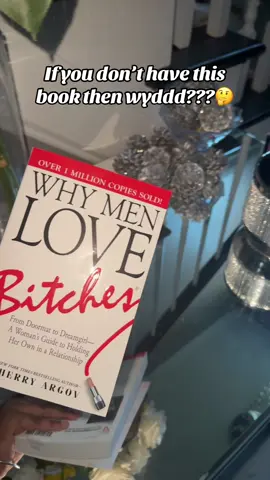 I think this is a good book to start off with first 🧐🤣 #whymenlovebictches #foryou #BookTok #bookcollection #viral 