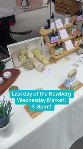 Come down and support for the last market of the summer season! #apothecary #newbergoregon 