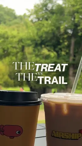 New series!!! Now that is fall all I want to do is go get a sweet treat and go on a walk on a trail. So this is the Treat vs The Trail - starting strong with Airship at Coler. I got a Vanilla latte and it was perfect for the weather @Airship Coffee #airshipcoffeeatcoler #colermountainbikepreserve #bentonvillearkansas #thingstodoinnwa 