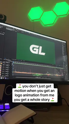 Can you tell people what the brand is about with a single logo animation? #aftereffects #logoanimation #motiongraphics #editing #motiondesign 