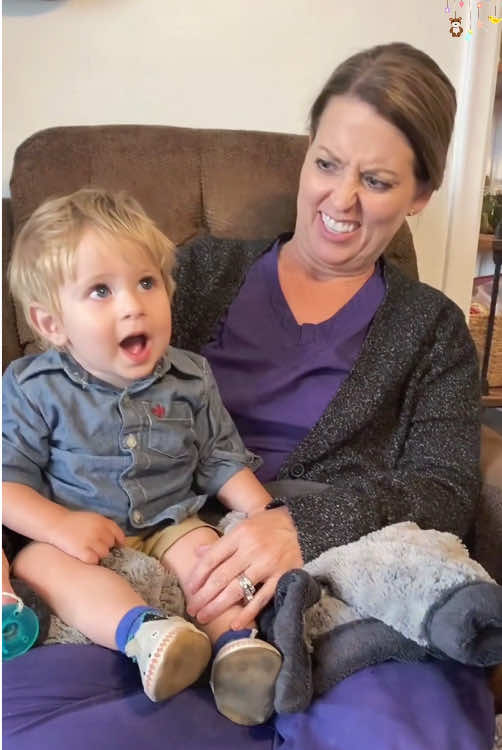 The baby’s reaction was unexpected 🥰#foryou #cute #funny #funny videos #fyp #tiktok #baby #Love 