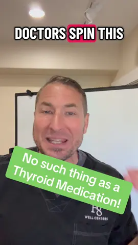 You have been told a lie about thyroid medication, and that it will help your thyroid, but that will never happen, it is hormone replacement that’s it. #bengalyardt #f82bhealthy #DrBenGalyardt #levothyroxine #hashimotos #thyroid #drben 