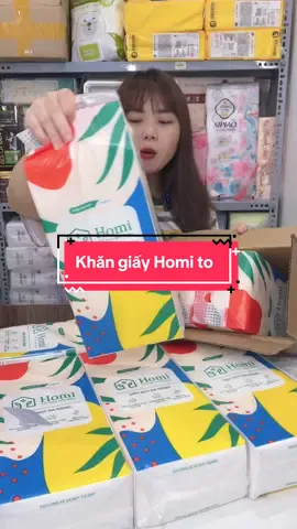 Khăn giấy Homi to #giay #giayan #giayannoidiatrung #xuhuong #lienlanhle 