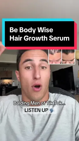 Start taking care of your hair today! Why wait until it’s too late? #hairgrowth #hairtok #hairgrowthserum #malepatternbaldness #hairthinning                   Disclaimer: This is not medical advice, just my personal experience. Results may vary. 