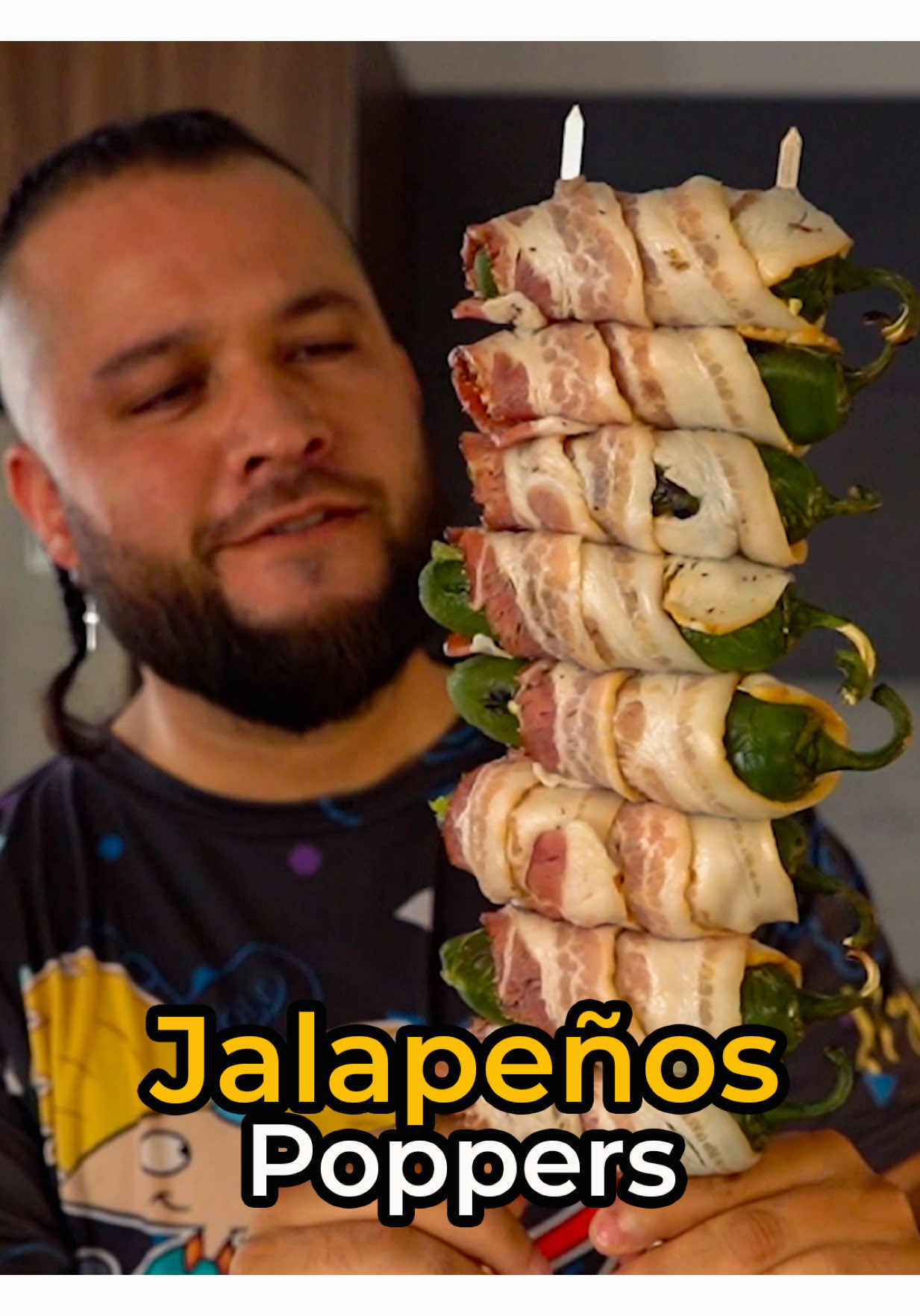 Jalapeños poppers en tu carne asada #carne #parrillada #comida #recetas #toqueysazon 