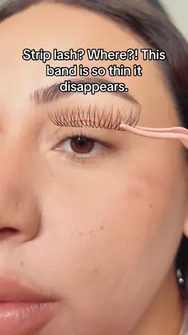 Natural strip lash #striplashes 