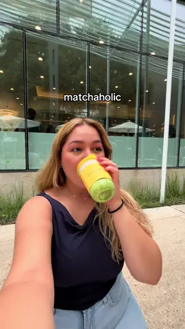 I usually take photos of it instead of videos but here are a few #matcha #trend 