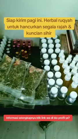 racikan herbal ruqyah untuk melenyapkan segala rajah dan buhul kuncian sihir #rajah #buhulsihir #penangkalsihir #penangkalsantet #klinikpendekarlangit 