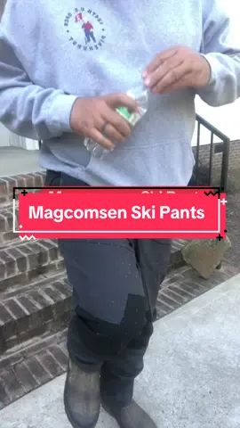 Magcomsen Ski Pants #skiing #snow #style #winterpants #waterproof @Magcomsen 