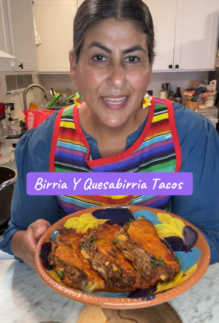 Birria y Quesabirria Tacos #birria #quesabirria #birriatacos #EasyRecipe #foryoupage 