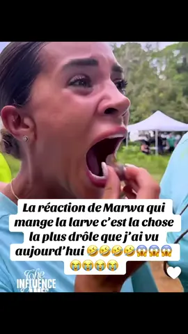 Elle est hilarante @Marwa #marwa #influencegame #concept #larve #telerealite 
