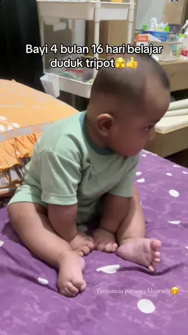 Stimulasi pelan pelan dulu ya nak , kita lagi ga kejar kejaran sama siapapun kok ❤️ #stimulasibayi #bayigemestiktok 