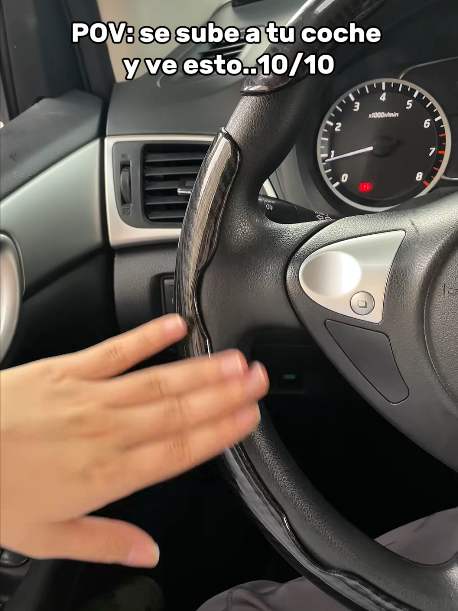 Budget Friendly Upgrade for your Wheel. #caraccessories #steeringwheelcover #tiktokshoplabordaysale #carbonfiber #vinyl 