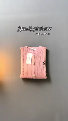 Pinky Cardigan🩷💅 #cardigan #cardiganrajut #atasanrajut 