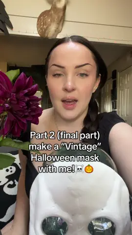 I had so much fun making this! I want to make a cat and a pumpkin now🎃🐈‍⬛ this was so easy and fun- it made me feel very nostalgic for 90s/Y2k Halloween😍 #halloweenmask #cosplaytutorial #halloweencrafts #halloweendiy #spookyseason 