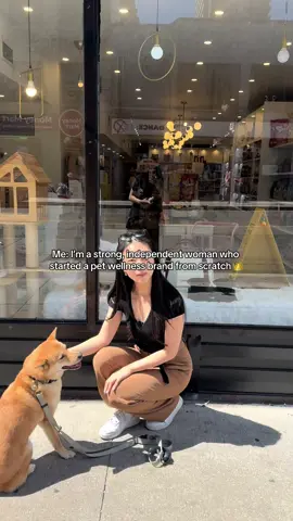 Behind every girl boss… there’s a girl dad. 💜 Tell me I’m wrong. 👀 #fyp #viral #SmallBusiness #krwnshop #pet 