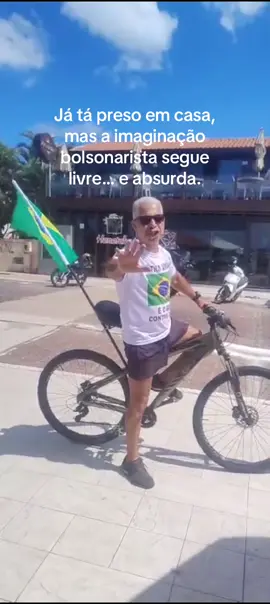 Já tá preso em casa, mas a imaginação bolsonarista segue livre… e absurda.  #bolsonaro  #lula  #bolsonaronacadeia 