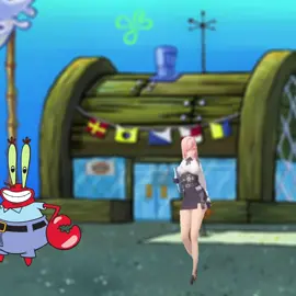 how’d she get the ability to breathe underwater now.. #yanagi #spongebob #nickelodeon #fyp #vsp | IB: @vincent van gogh |