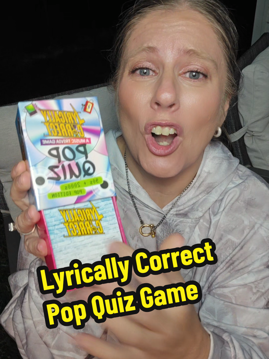 #lyricallycorrect #lyricallycorrectgame #familygamenight #cardgames #partygame 