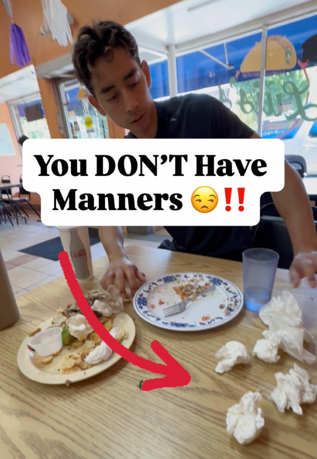 If you don’t clean up after yourself at restaurants, you weren’t raised right 💅 #polite  #FineDiningEtiquette #BasicEtiquetteManners #CleanTok #Respect 