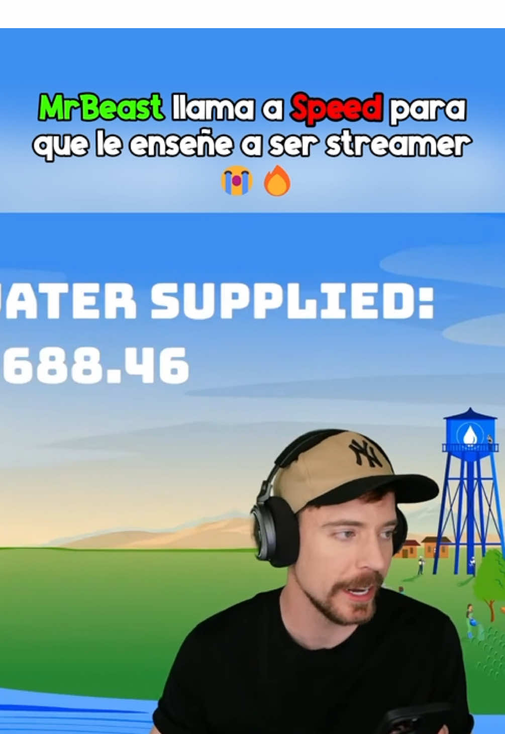 MrBeast pide consejos a Speed para ser streamer 😭🔥 #MrBeast #IShowSpeed #Speed #teamwater #FYP 
