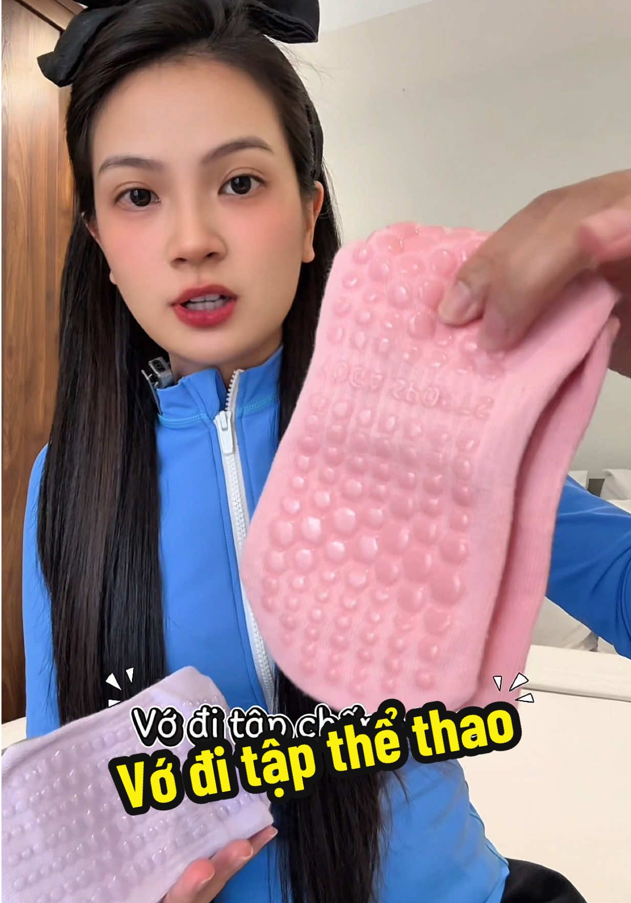 Vớ đi tập thể thao #cothamvelangg 