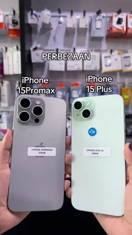 iPhone 15Promax vs iPhone 15Plus#iphone #tiktokiphonevideo #tipsandtricks #iphonemurahoriginal #foryoupage 