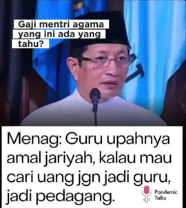 Kejadian penjarahan 5 pejabat sebelum bisa dijadikan pelajaran bagi para berjabat agar serius membangun negeri dan tidak sesumbar menjaga lisan.  #menteriagama #viralmenteriagama #gajiguru #nasaruddinumar