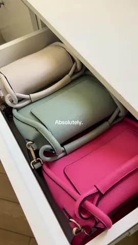 I love all the colors!! But today is the mint. What about you?🩵 #bag #fyp #OOTD #elloesin #tiktokbag 