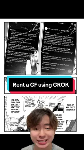 Actually Ik someone who asks relationship advice from the current models #rentagirlfriend #kanojookarishimasu #kazuyamishima #kazuya #romcomanime 
