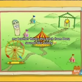 They do NOT sound anything alike 😭 #amandatheadventurer #woolyamandatheadventurer #woolyata #doratheexplorer #fyp 