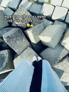 পুরুষ মানুষ গরীব হলেও সমস্যা নেই কিন্তু চরিত্রহীন হলে তো সমস্যা😮‍💨#unfrezzmyaccount #copylinkplease💗 #foryou #foryoupage #view 