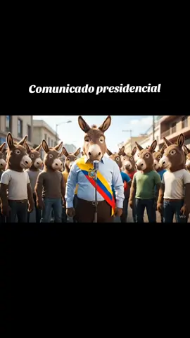 Atención Comunicado presidencial 🤣 #parati #humor #ecuador #fypシ゚viral #humor 