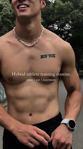 Hybrid athlete training routine🔥 with @tryfithub  #hybridathlete #routine #fitnessmotivation #Lifestyle 