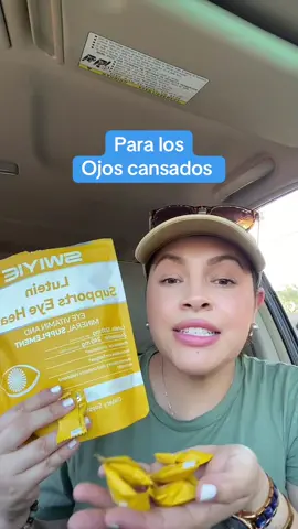 Gomitas para ayudar con los ojos cansados después de pasar tiempo con la luz del teléfono o la computadora #ojoscansados #suplementoparalosojos #lutein 