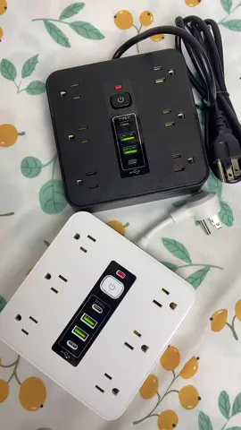 Tired of Outlets Being Full? This Surge Protector with 6 AC Outlets & 4 USB Ports Charges Multiple Devices at Once, No More Stress! #PowerStrip #SurgeProtection #USBTypeC #MultipleOutlets #TravelEssential #PowerStrip 