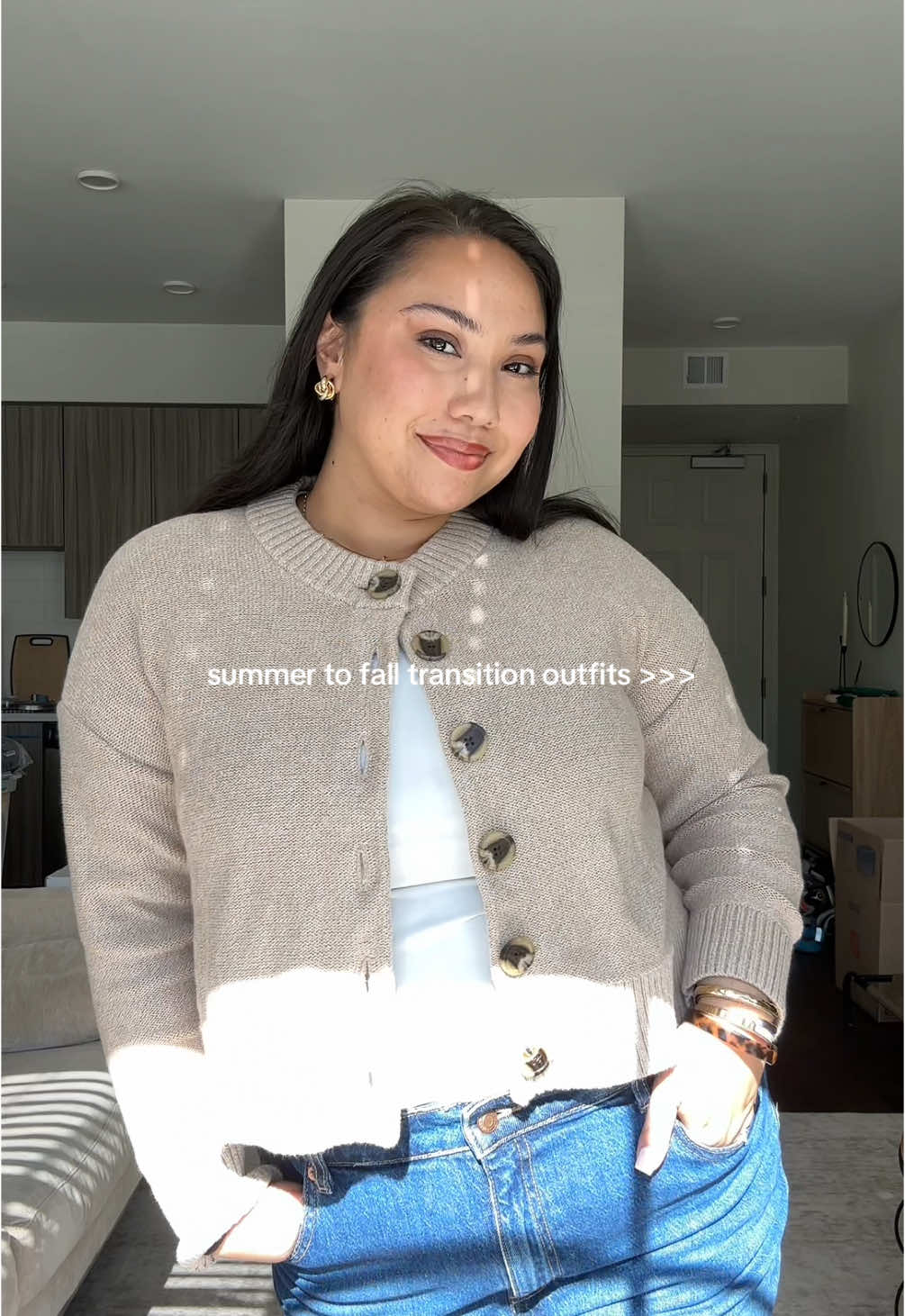 early fall, end of summer outfits for the curvy girlies 🍂🧸🌥️  most are linked in my LTK 🤍 #fallfashion #outfitideas #plussizefashion #midsizefashion #falloutfits 