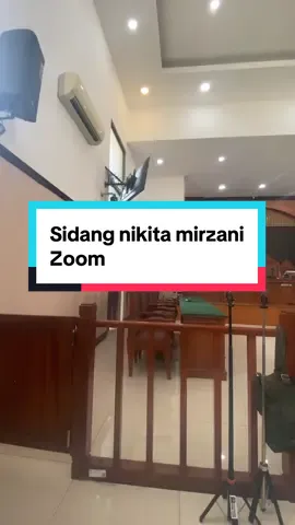 Proses sidang Nikita Mirzani melalui Zoom hari ini #sidangnikitamirzani #sidangzoom