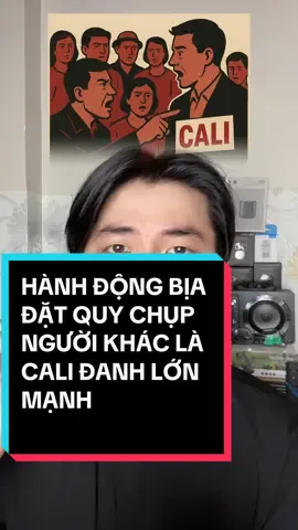 Hành Động Quy Chụp Người Khác Là “Cali” Đang Lớn Mạnh #chongpha #yeunuoconline #hannaholala #vietkieu #thanhsuthat 