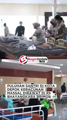 Puluhan Santri di Kota Depok Keracunan Massal dirawat di RS Bhayangkara Brimob BogorUpdate.com - Kasus keracunan makanan melanda Pondok Pesantren Baitul Qur’an, Kota Depok. Dalam kurun tiga hari, sebanyak 72 santri mengalami gejala demam, pusing, muntah, dan diare hingga harus mendapatkan perawatan medis di RS Bhayangkara Brimob. Kasus ini bermula pada 1 September, saat 57 santri datang ke rumah sakit dengan keluhan serupa. Dari jumlah itu, 31 orang dirawat inap, sementara 26 lainnya cukup dengan rawat jalan. Pada 2 September, jumlah pasien bertambah. Sembilan santri kembali masuk rumah sakit, seluruhnya memerlukan rawat inap. Namun, pada hari yang sama, 10 pasien yang sebelumnya dirawat dinyatakan membaik dan dipulangkan untuk pemulihan lanjutan di rumah. Pada 3 September, dua santri tambahan datang dengan keluhan serupa dan langsung dirawat inap. Dengan penambahan ini, total 72 santri sudah mendapat penanganan, terdiri dari 42 pasien rawat inap dan 30 pasien rawat jalan. Sebanyak 10 pasien rawat inap telah pulang, sehingga kini 32 santri masih dirawat di RS Bhayangkara Brimob. Pihak rumah sakit telah berkoordinasi dengan Puskesmas Tugu dan Dinas Kesehatan Kota Depok. Sampel muntahan pasien telah diserahkan kepada Dinas Kesehatan melalui petugas puskesmas untuk dilakukan pemeriksaan laboratorium. Hingga kini, pihak rumah sakit dan Dinas Kesehatan Kota Depok masih melakukan pemantauan intensif hasil pemeriksaan laboratorium. Diharapkan dapat segera mengungkap sumber penyebab keracunan massal ini. JanLup klik link di bio guys, untuk dapetin berita terupdate lainnya😉😉 Baca selengkapnya di link yang ada di bio instagram kami Follow Instagram 👉 @bogorupdatecom #bogorupdate #bogorviral #cibinongviral #indonesia #infobogor       