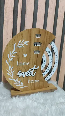 Aesthetic Wooden Calendar #calendar #homedisplay #homedecor #Home 