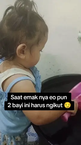 kemanapun harus nempel#bayilucugemes 