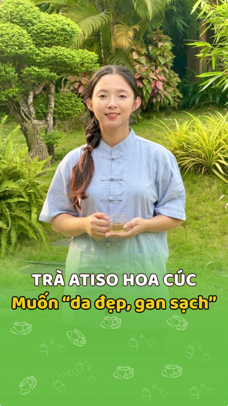 Da sáng - Gan sạch… Hãy thử tìm hiểu về ly nước này mỗi ngày nha #ECOTEA #trathaomoc #chamsocsuckhoe #matgan #chamsocda 