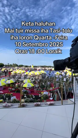 Missa Agradesimemto  Lembra fila fali Memória furak nebe liu ona iha tinan kotuk  papa Francisco🕊️🤍🙏  #papafrancisco  #masukberandafyp  #lewatberandafyp 