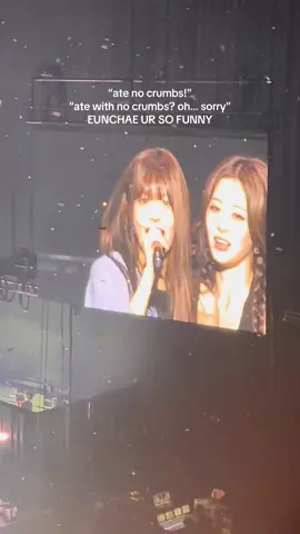 eunchae had me dying the whole night actually. she’s so cute #lesserafim #easycrazyhot2025worldtour #kpop 