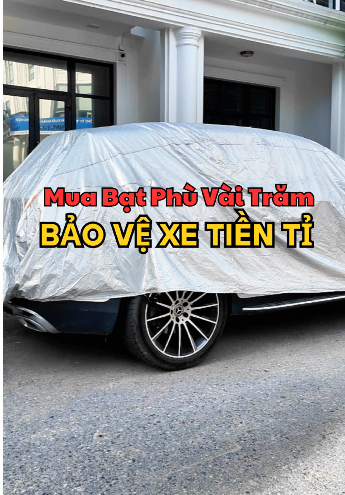 Bảo vệ xe ô tô tiền tỉ với chiếc bạt vài trăm thôi các bác #hunglendo #phukienoto #batphuxeoto #batphuxeotocaocap 